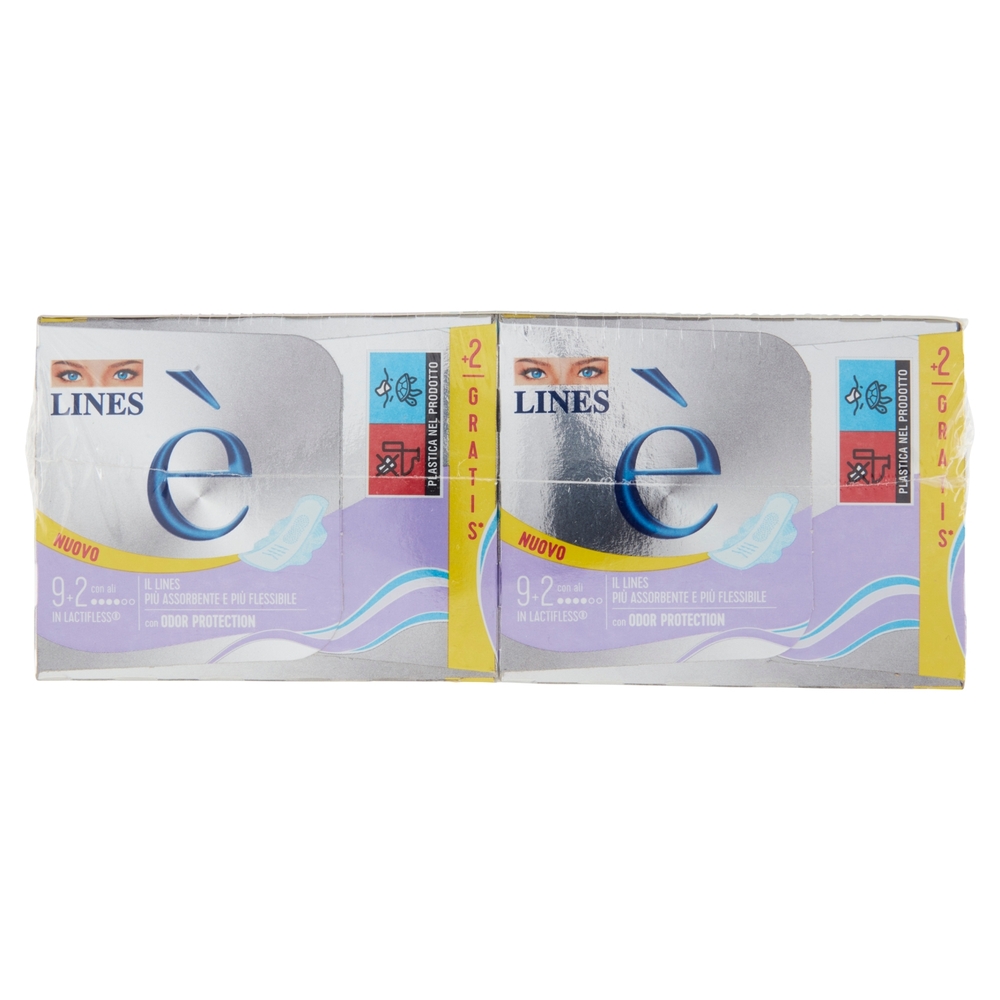 Lines è Assorbenti con ali 36+8 pz